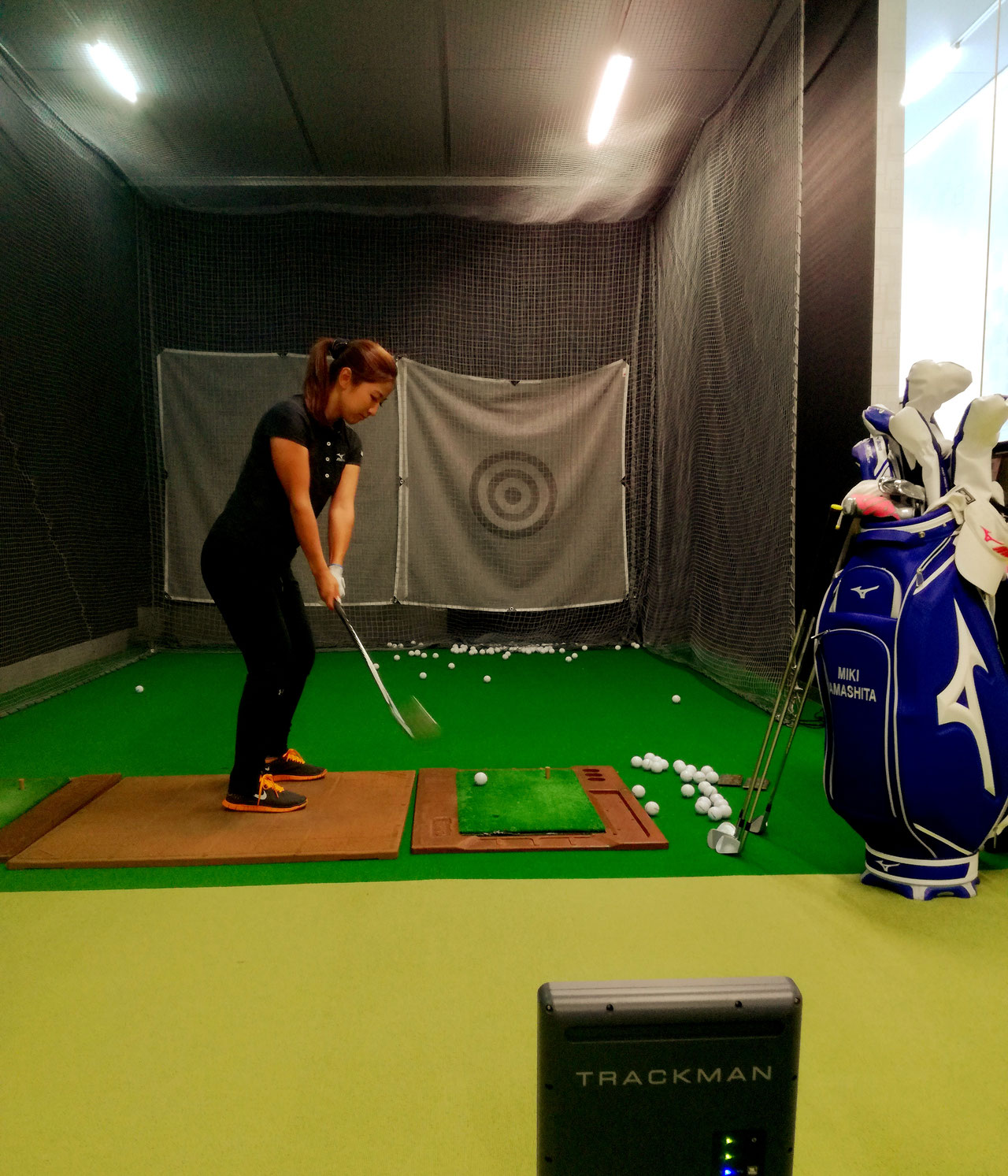 Golf player's studio